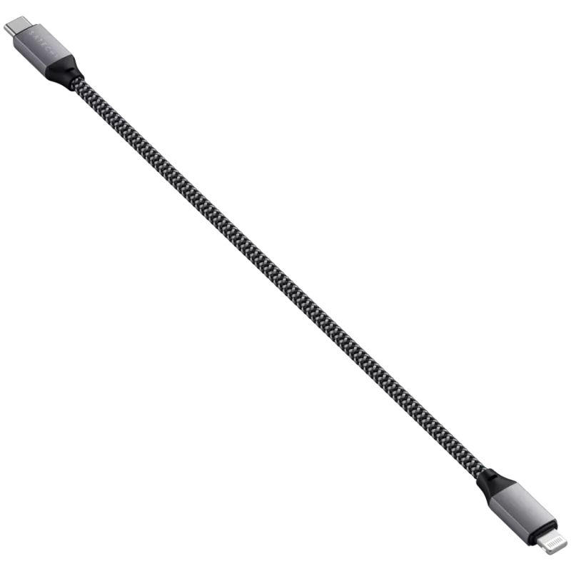 Καλώδιο USB Satechi ST-TCL10M 0,25 m USB-C USB-C/Lightning μαύρο γκρι