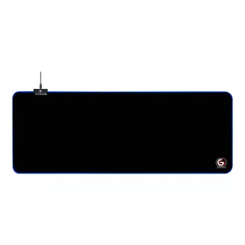 Gembird MP-GAMELED-L Mousepad Gaming Mousepad Μαύρο
