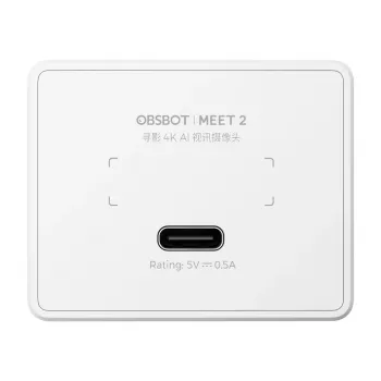 Webcam Obsbot Meet 2 λευκή — 1080p, 30 fps, σύνδεση USB