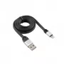 Sbox USB 2.0-8-Pin/2.4A μαύρο/ασημί