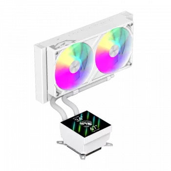 Gamemax υδρόψυξη CPU | GLACIER 240 LCD WH | Intel, AMD