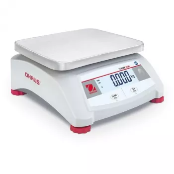 Ηλεκτρονική φορητή ζυγαριά OHAUS Valor 1000 V12P15 EU — χωρητικότητα 15 kg, ακρίβεια 2 g, επιφάνεια ανοξείδωτου χάλυβα