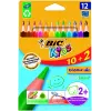 BIC Evolution Triangle 8871462 ξυλομπογιές, 12 χρώματα