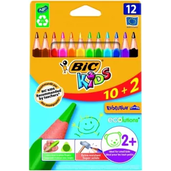 BIC Evolution Triangle 8871462 ξυλομπογιές, 12 χρώματα