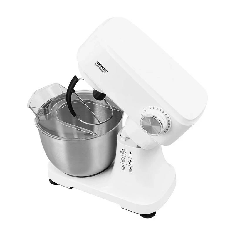 Πλανητικό μίξερ Zelmer ZKR1340 - 600 W, μπολ 3,5 L, λευκό