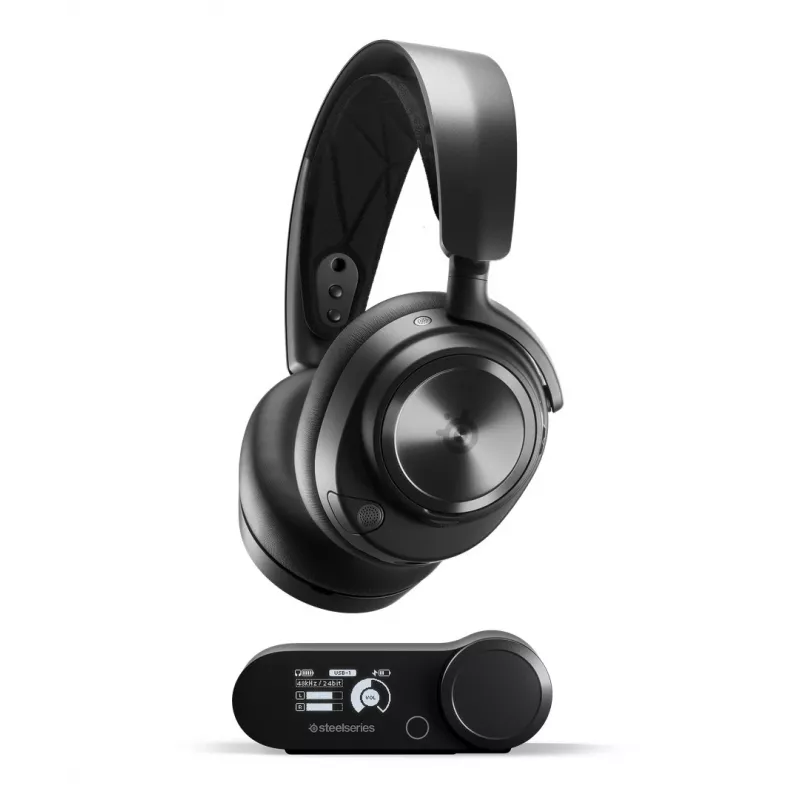 Steelseries Arctis Nova Pro Wireless Headset Κεφαλόδεσμος Gaming Bluetooth Μαύρο