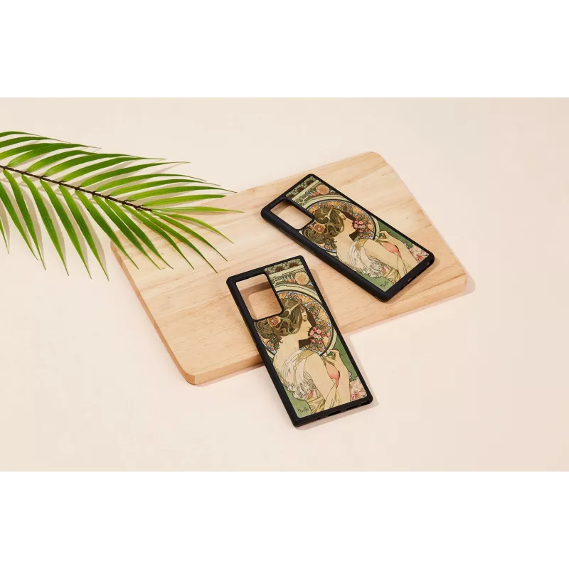 Θήκη προστασίας man and wood Galaxy Note 20 primrose μαύρο