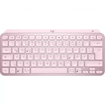 Logitech MX Keys Mini Minimalist Wireless Illuminated Πληκτρολόγιο - ROSE - CENTRAL (DE)