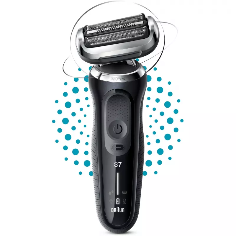 Braun Series 7 71-N1000s Ξυριστική μηχανή με πλέγμα Μαύρο