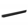 Τυφλό πάνελ rack Extralink Front Blank Panel 1U 19 inch μαύρο, χαλύβδινο κουτί