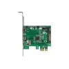 DeLOCK Κάρτα PCI Express x1 σε 2 x υποδοχή USB Type-C™
