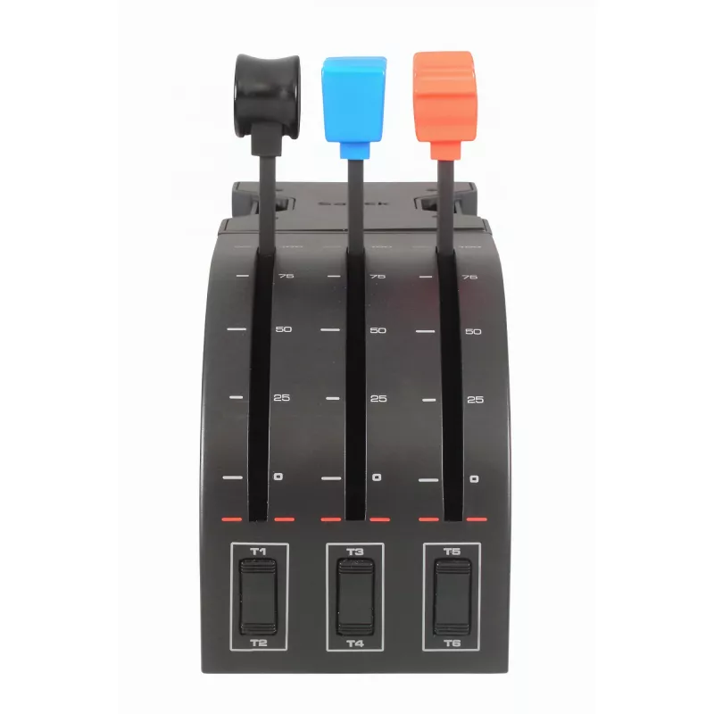 Logitech Saitek Pro Flight Throttle Quadrant - ρυθμιστής γκαζιού - ενσύρματο - για PC (945-000015)