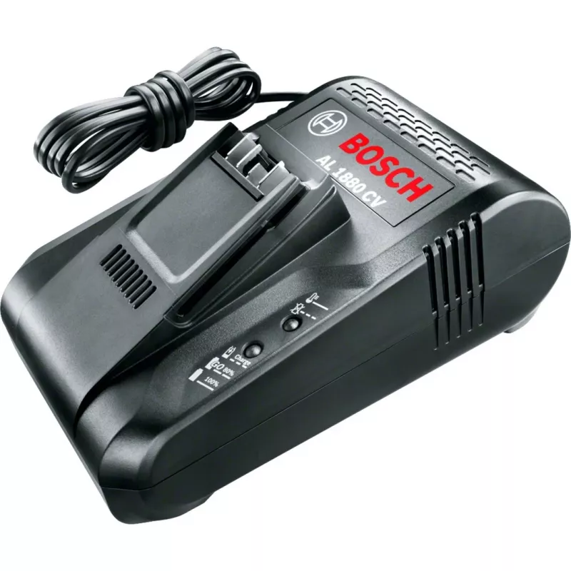 Bosch AL 1880 CV 1600A011TZ ταχυφορτιστής, 8 A, Power for All, μαύρος
