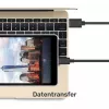 UNITEK C14069BK Καλώδιο USB 3 m USB A σε USB C
