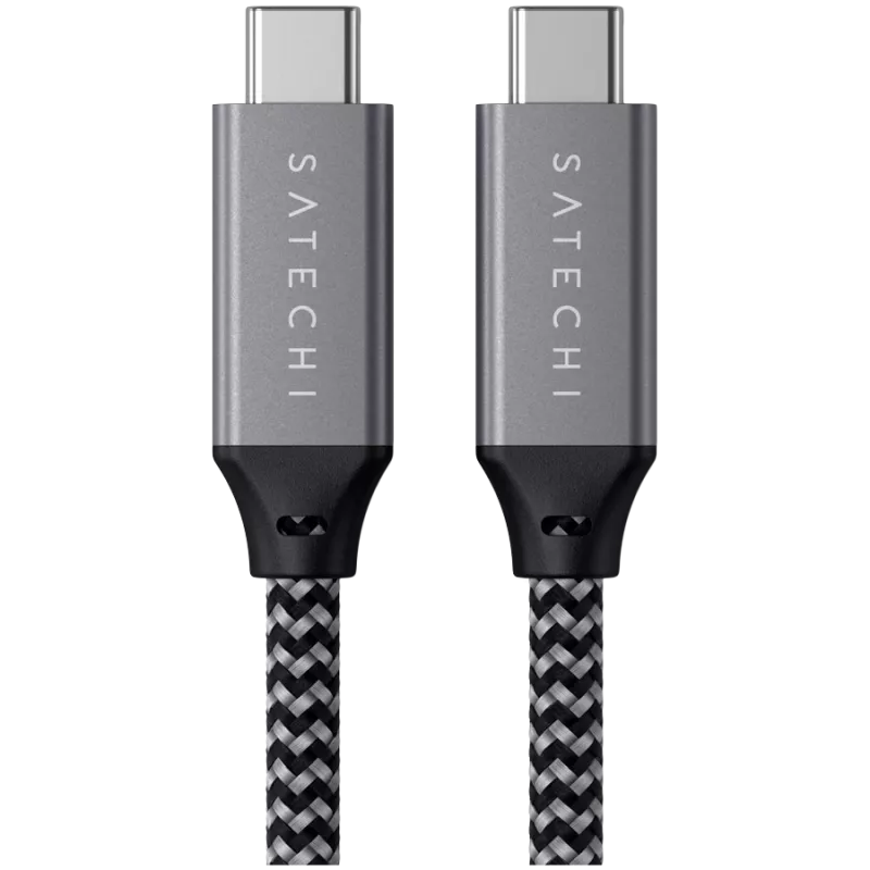 Καλώδιο USB Satechi ST-U4C25M USB4 Gen 3x2 0,25 m μαύρο γκρι