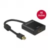 Προσαρμογέας καλωδίου βίντεο DeLOCK 62611 Mini DisplayPort σε HDMI
