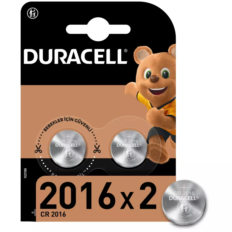 Duracell 2016 μπαταρία μίας χρήσης CR2016 λιθίου