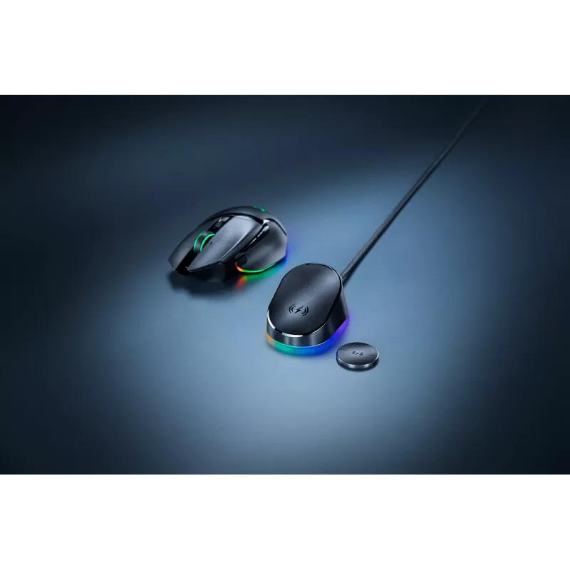 Razer Mouse Dock Pro με ασύρματο puck φόρτισης
