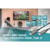 HDMI AOC υβριδικό καλώδιο οπτικής ίνας Digitus AK-330126-300-S
