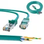 Καλώδιο δικτύου Extralink LAN Patchcord Κατ.6 RJ-45 Cat6 3m Πράσινο