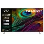 Sharp 4K QLED TV | 75JP7265E | 75 inch | Smart TV | Google TV | UHD