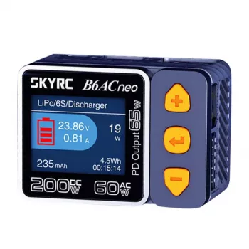 Φορτιστής μπαταρίας SkyRC B6AC Neo 10A AC DC LiPo Li-Ion LiFePO4