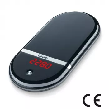Beurer 70445 KS 36 ψηφιακή ζυγαριά κουζίνας μαύρη φορητή 2 kg