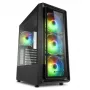 Κουτί PC Sharkoon TK4 RGB Midi Tower μαύρο