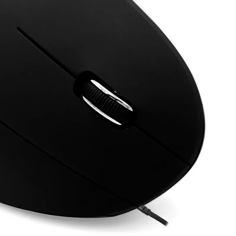 MEDIA-TECH VERTIC MT1122 Ενσύρματο κάθετο ποντίκι 6400 DPI μαύρο