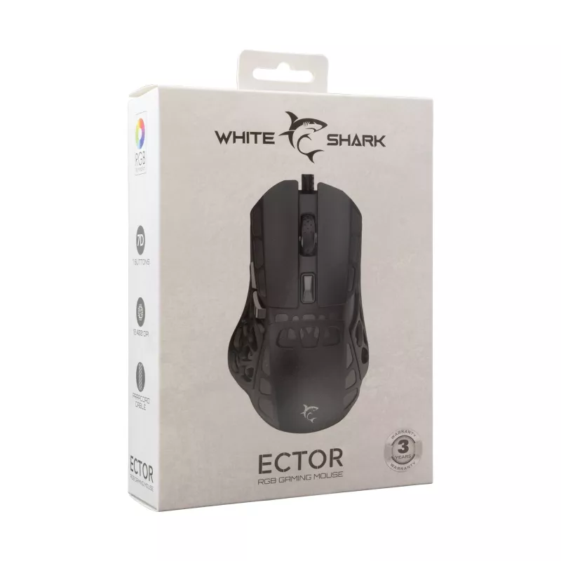 Ποντίκι White Shark GM-5016 Ector μαύρο USB