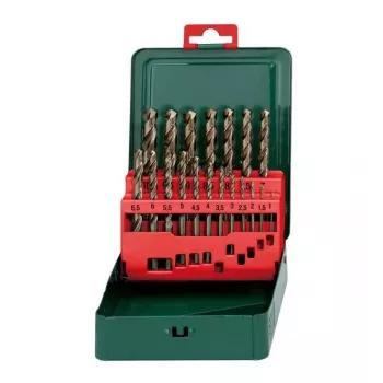 Σετ τρυπανιών Metabo HSS Cobalt 19 τεμ. DIN 338, κυλινδρικό στέλεχος
