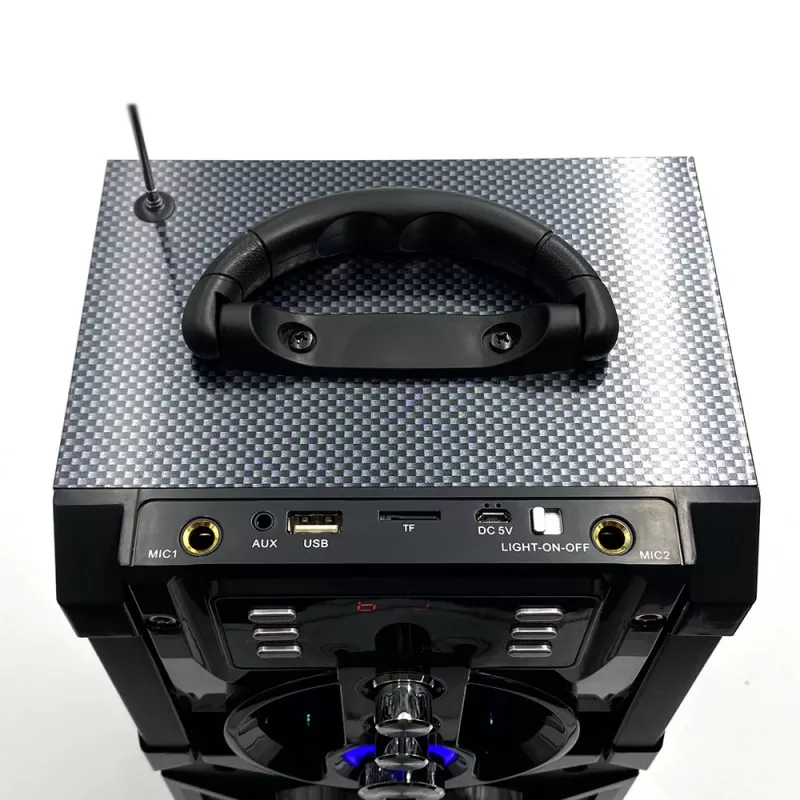 Στερεοφωνικό φορητό ηχείο Media-Tech PARTYBOX BT MT3150 Μαύρο