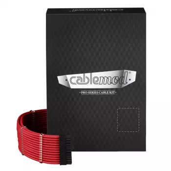 Σετ καλωδίων τροφοδοτικού CableMod PRO Series ModMesh C-Series για Cooler Master RMi/RMx (κόκκινο)