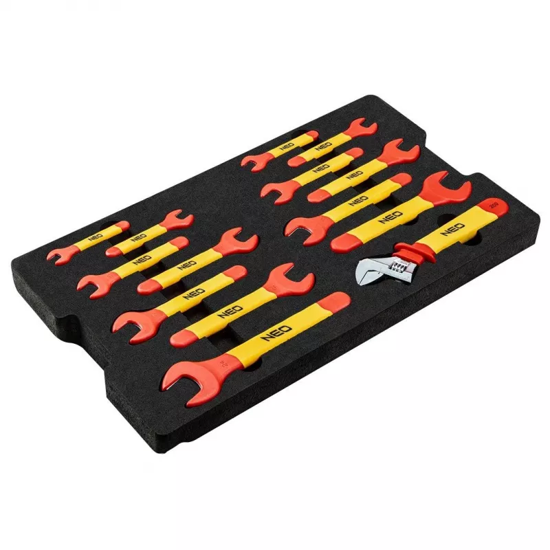 Neo Tools κουτί σέρβις ηλεκτρολόγου 52 τεμ. σε ανθεκτικό κουτί 22