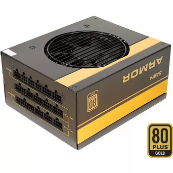 SAMA FTX-850-B ARMOR 850W, τροφοδοτικό PC μαύρο, 4x PCIe, cable management, 850 Watt