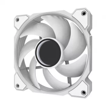 Ανεμιστήρας ψύξης Darkflash DR08 (λευκό) — ανεμιστήρας κουτιού/CPU, μοντέλο DR08 λευκό, μεμονωμένος ανεμιστήρας 120 mm