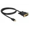 Αντάπτορας καλωδίου βίντεο DeLOCK 83988 Mini DisplayPort σε DVI-D 1m