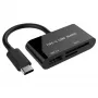 Αναγνώστης καρτών USB-C SDXC/Combo/μαύρο
