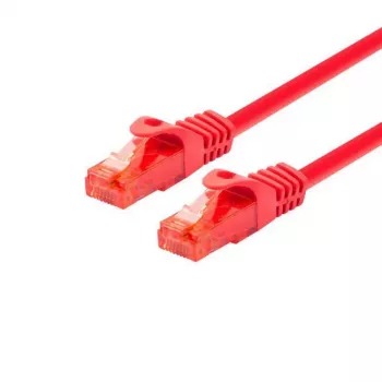 Καλώδιο δικτύου LOGON Cat6 UTP 15 m κόκκινο — RJ-45 σε RJ-45, χωρίς θωράκιση