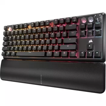 Μηχανικό πληκτρολόγιο Tenkeyless CORSAIR K70 PRO TKL — με φωτισμό RGB, συμπαγές layout
