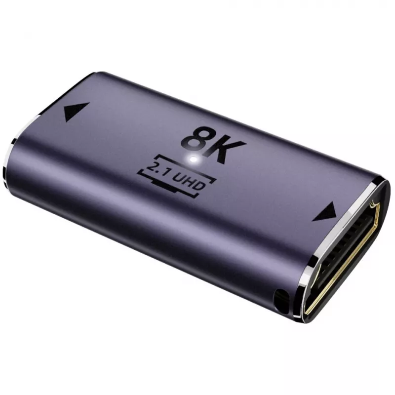 Προσαρμογέας καλωδίου HDMI Type-A σε HDMI Type-A 4smarts 541489, γκρι, 4 τεμ., 40 g