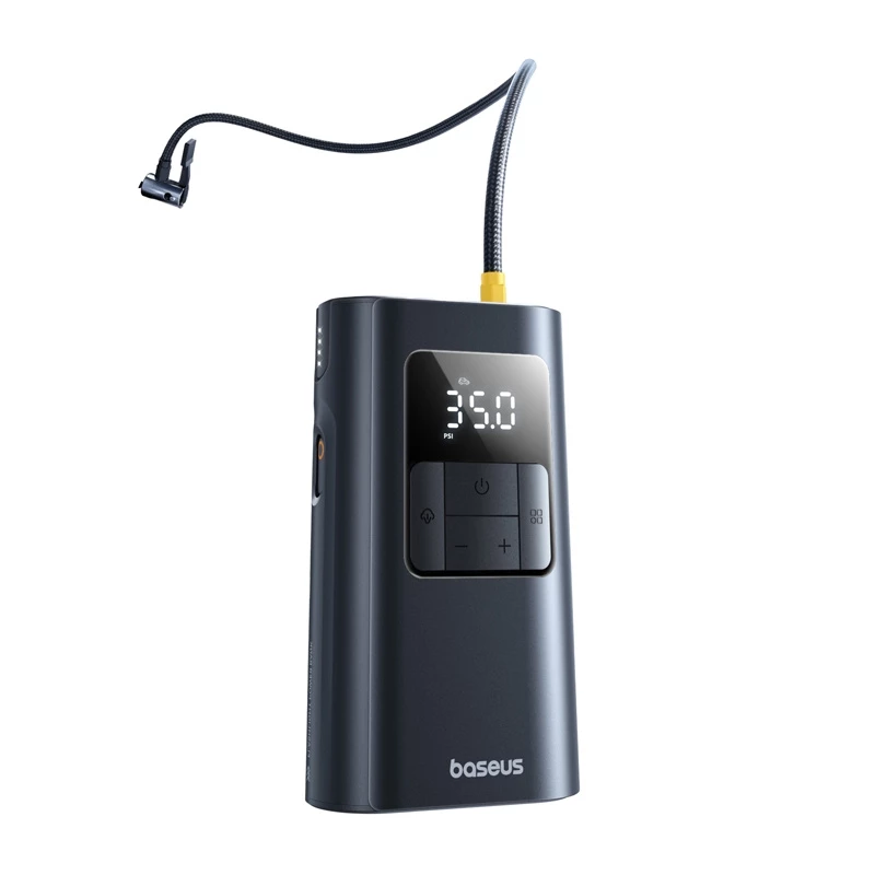 Φακός Baseus PrimeTrip VA1 2-in-1 αντλία, μαύρο