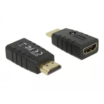 Αντάπτορας HDMI (βύσμα αρσενικό) > HDMI (υποδοχή θηλυκή), EDID-Emulator (μαύρο)