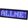 ALLNET Πινακίδα ονόματος ηλεκτρονική programmable Serial - Χρώμα Μπλε
