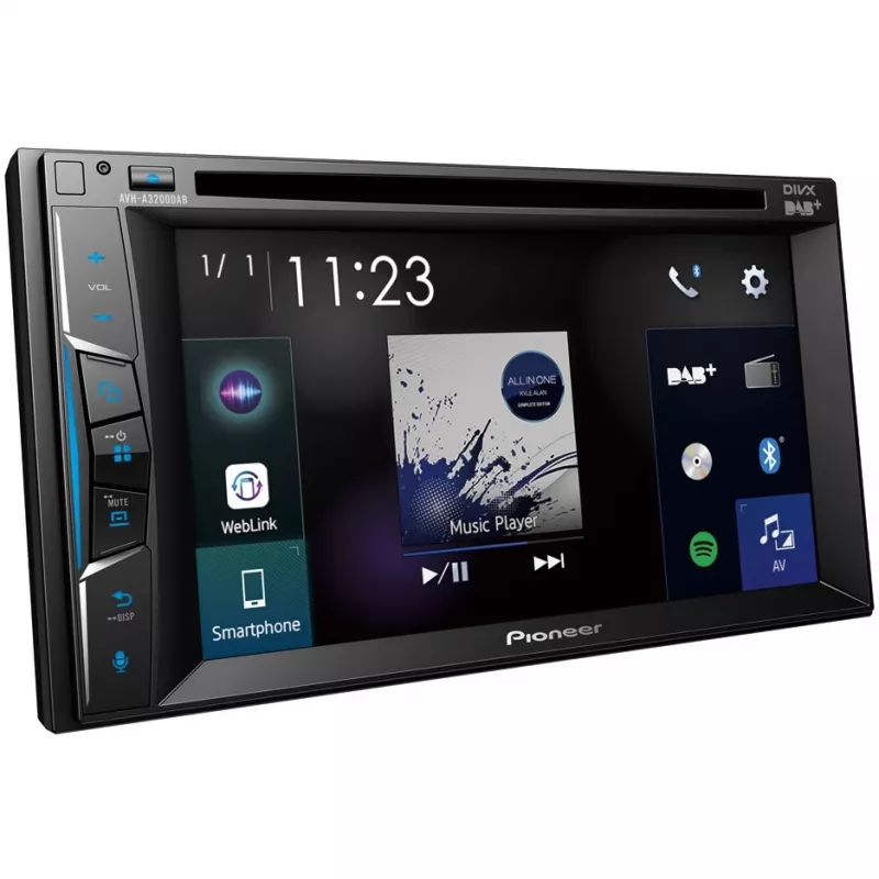 Car Media Receiver Pioneer AVH-A3200DAB μαύρο
