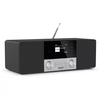 Προσωπικό ραδιόφωνο TechniSat DigitRadio 4 C μαύρο ασημί