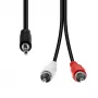 Καλώδιο ήχου ProXtend M32XRCA-005 — 3 ακίδων σε 2×RCA, μήκος 5 m