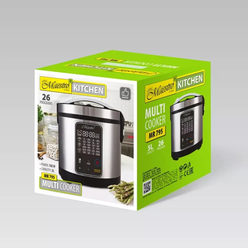 MULTICOOKER MAESTRO MR-795 26 προγράμματα, 700 W