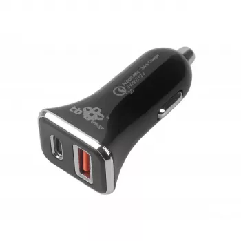 Φορτιστής αυτοκινήτου Universal USB a+c Qc Tb ASTBXLU2USBACQC