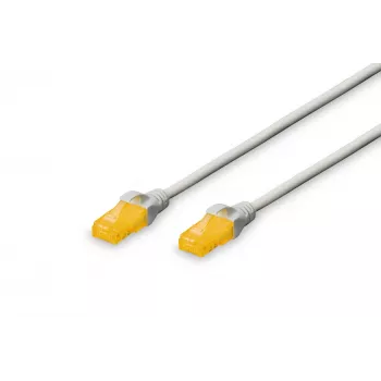 Καλώδιο δικτύου Digitus CAT 6A U/UTP RJ-45 Cat6a 2m Γκρι